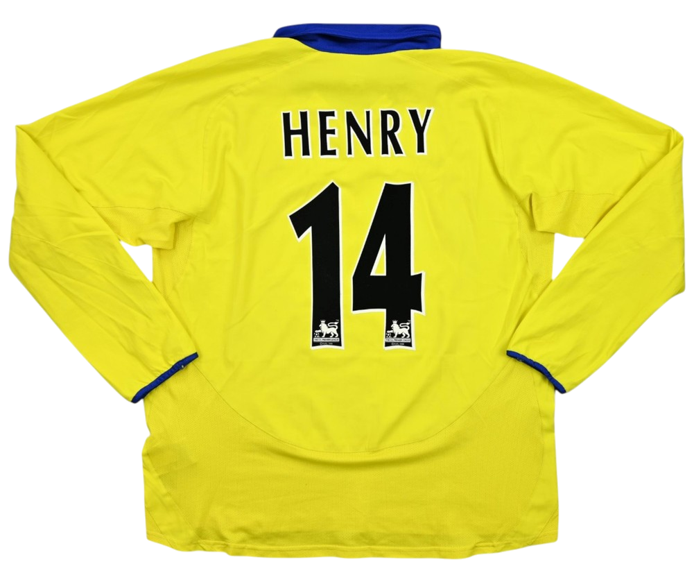 2003-05 ARSENAL *HENRY* LONGSLEEVE KOSZULKA L