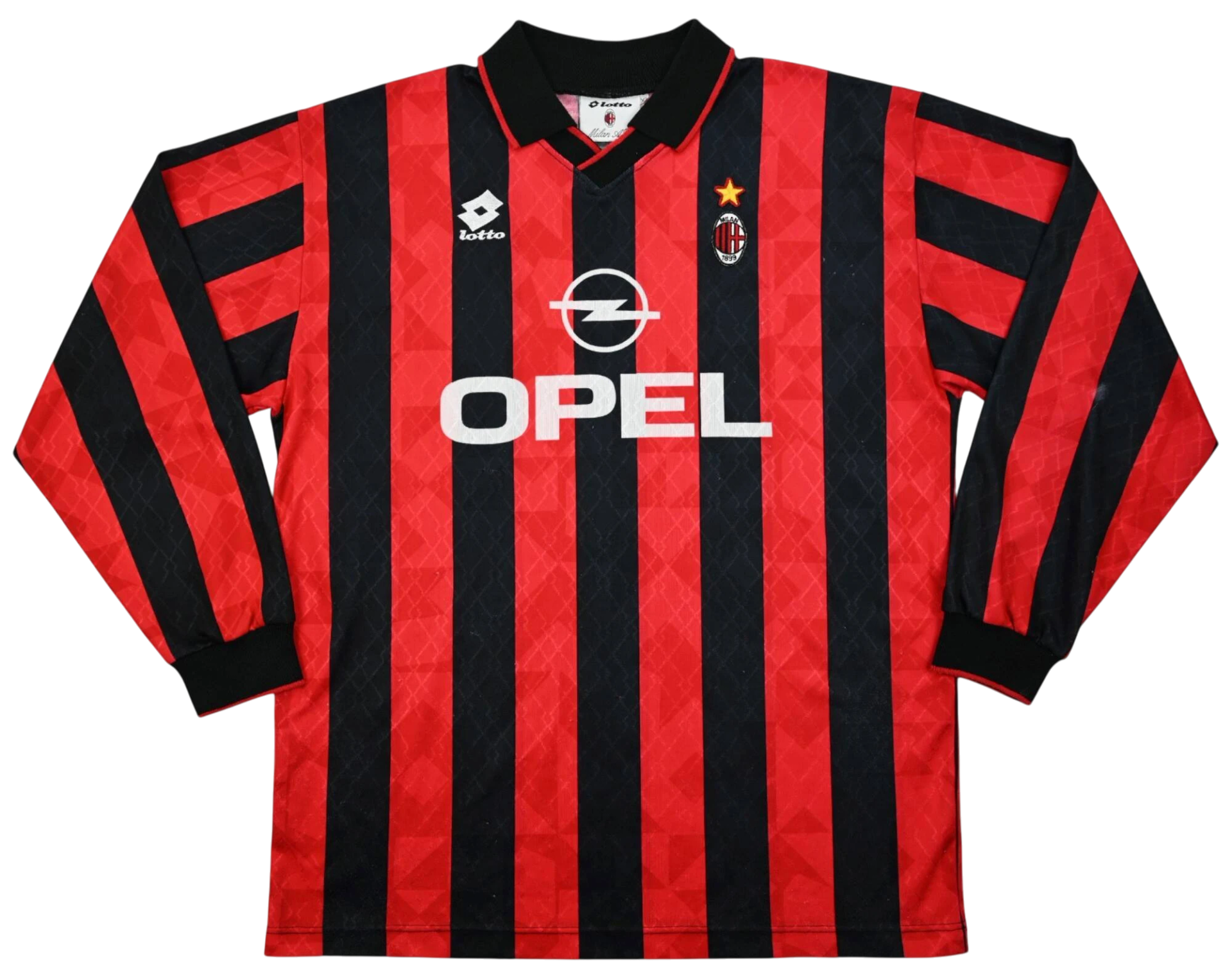 1995-96 AC MILAN LONGSLEEVE XL