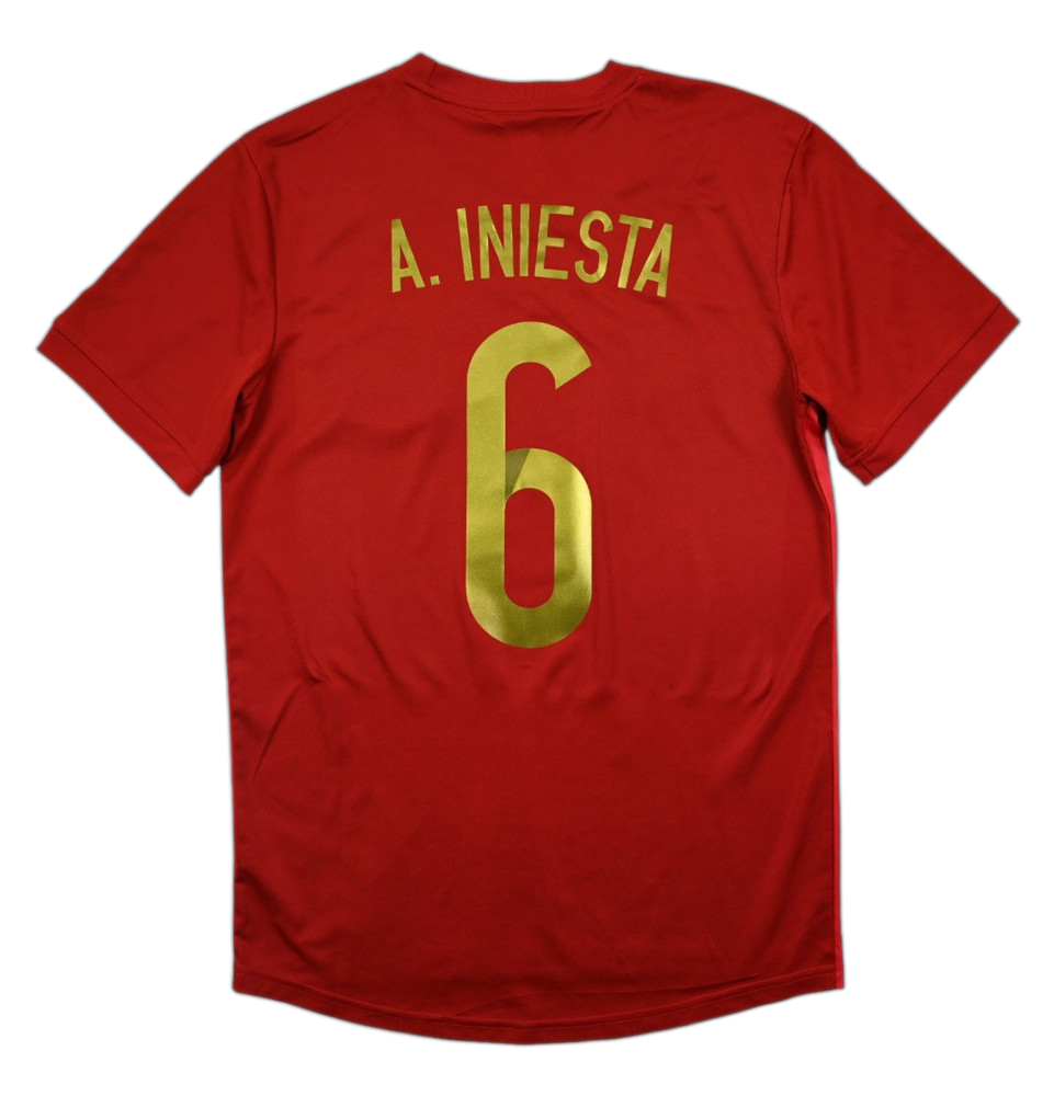 2013-15 SPAIN *A.INIESTA* KOSZULKA S