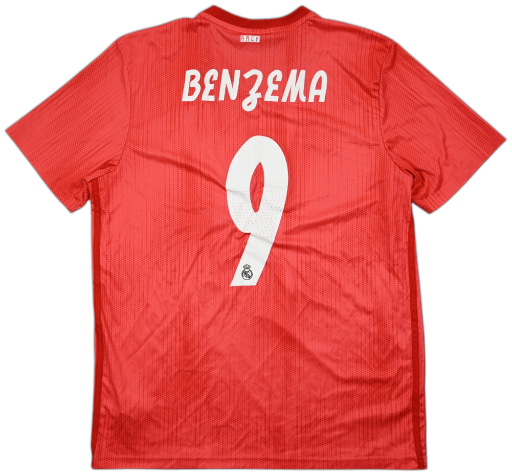 2018-19 REAL MADRID *BENZEMA* KOSZULKA L