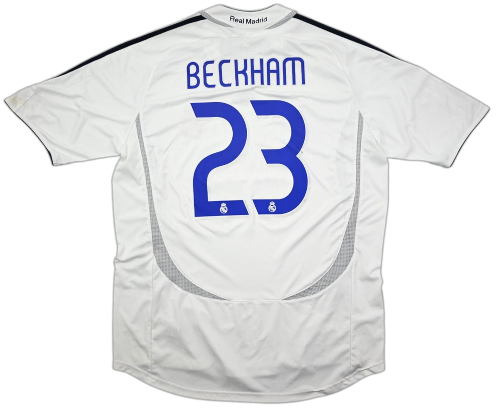 2006-07 REAL MADRID *BECKHAM* KOSZULKA XXL