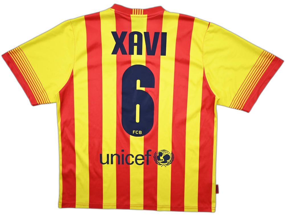 2013-15 FC BARCELONA *XAVI* KOSZULKA L