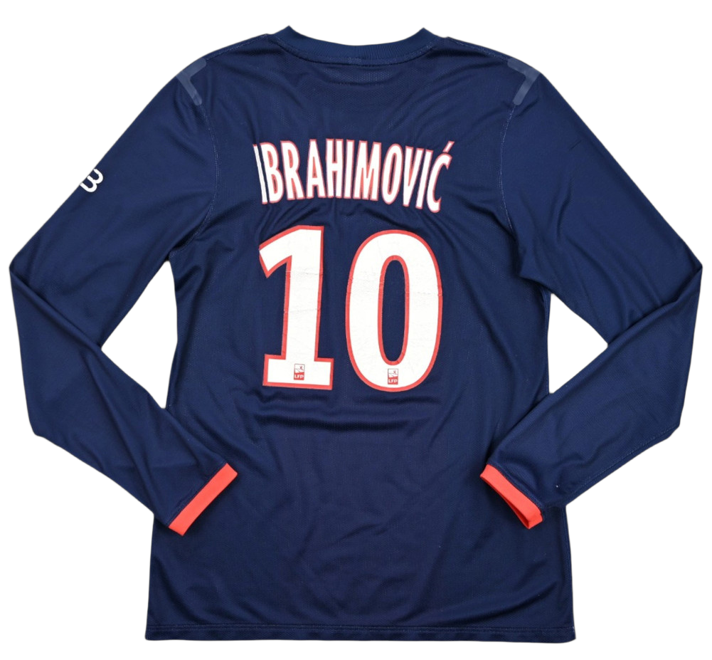 2013-14 PARIS SAINT GERMAIN *IBRAHIMOVIC* PLAYER ISSUE LONGSLEEVE KOSZULKA L
