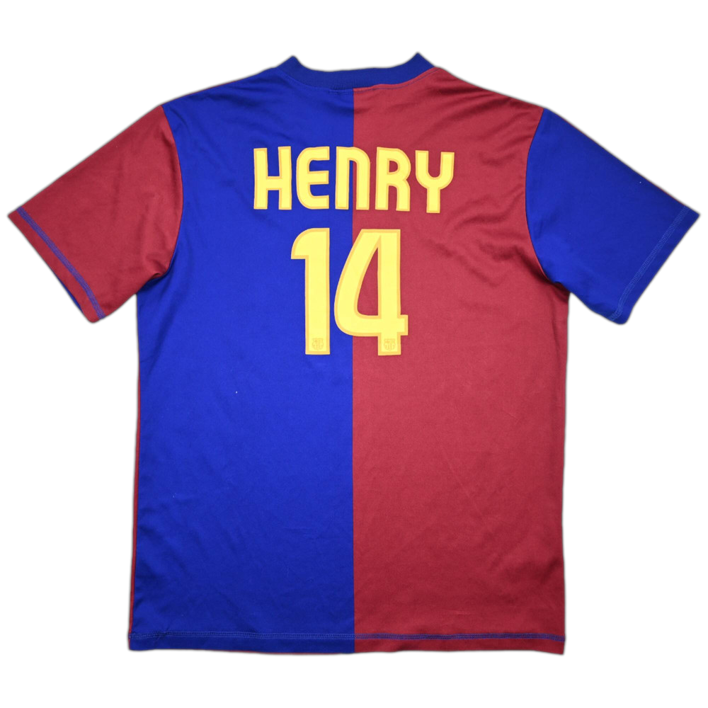 2006-07 FC BARCELONA *HENRY* KOSZULKA M