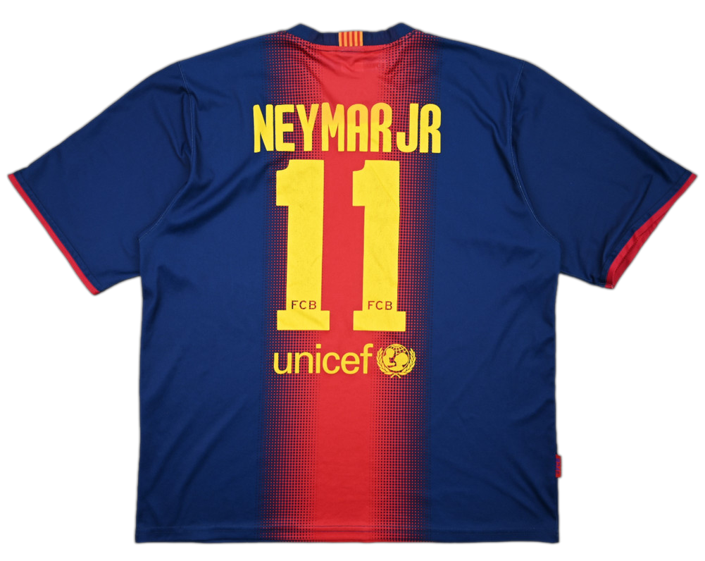 2012-13 FC BARCELONA *NEJMAR JR* KOSZULKA XXL