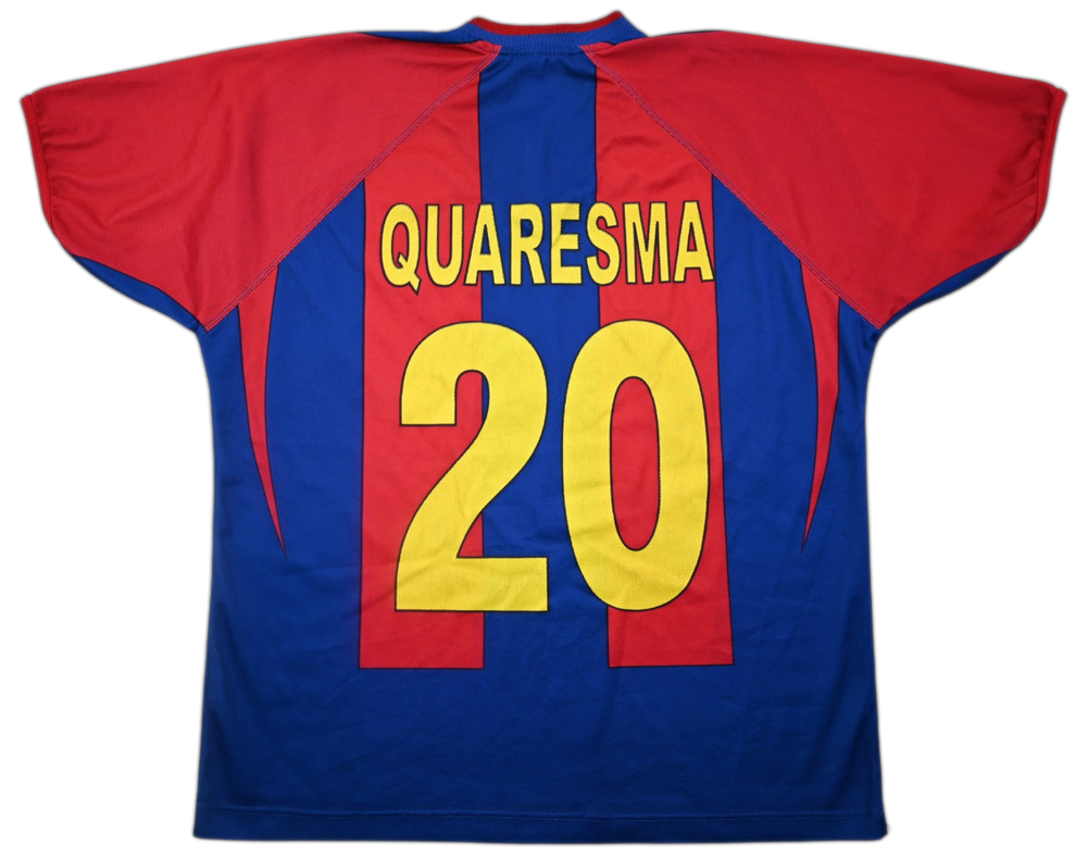 2002-03 BARCELONA *QUARESMA* KOSZULKA S