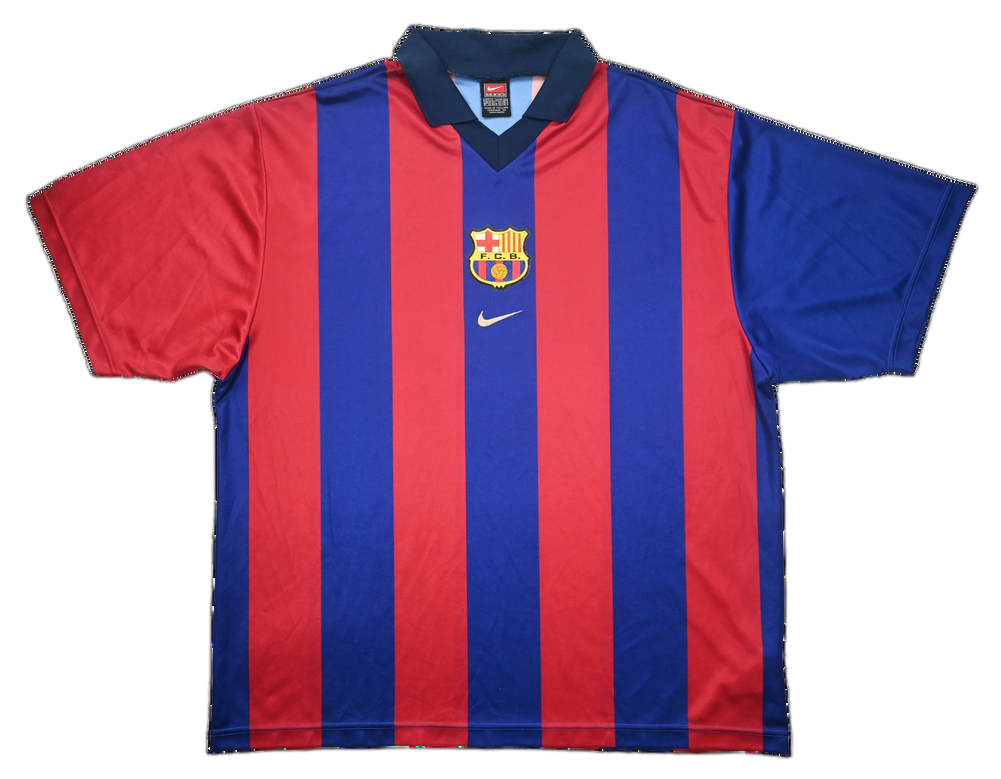 2001-02 FC BARCELONA BASIC KOSZULKA XL