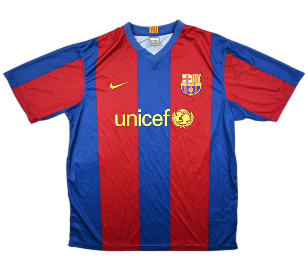 2007-08 FC BARCELONA BASIC KOSZULKA XL