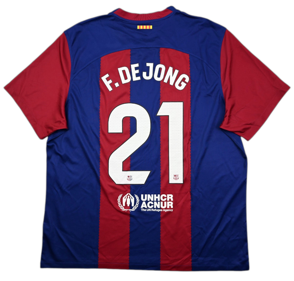 2023-24 BARCELONA *F.DE JONG* KOSZULKA XXL