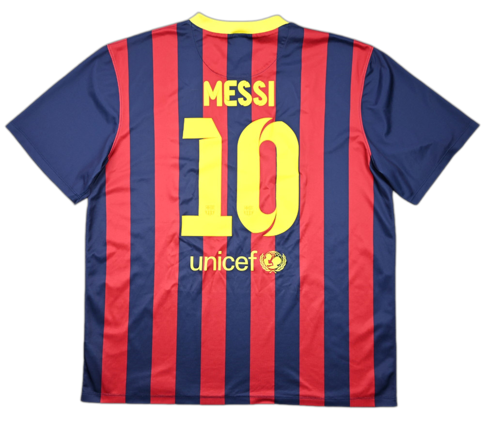 2013-14 FC BARCELONA *MESSI* BASIC KOSZULKA XXL