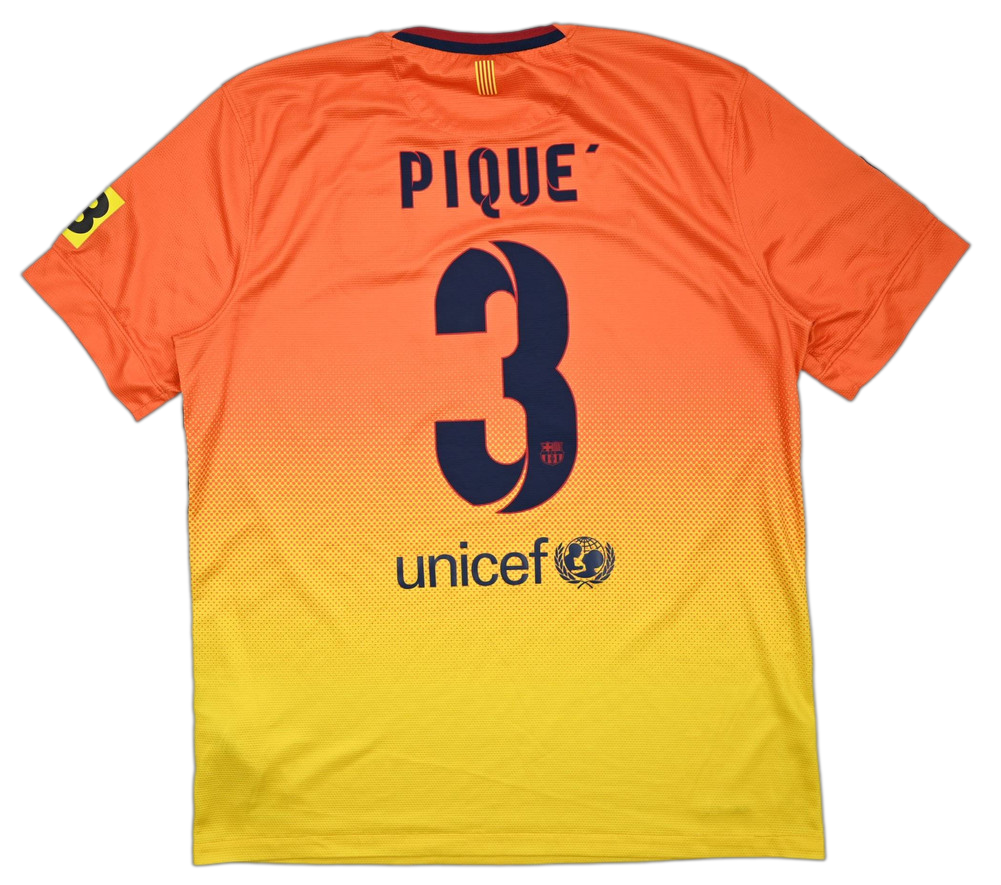 2012-13 FC BARCELONA *PIQUE* KOSZULKA L