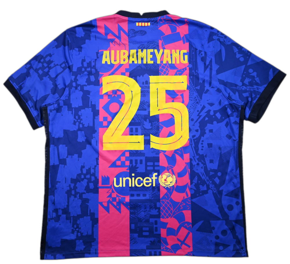 2021-22 BARCELONA *AUBAMEYANG* KOSZULKA XXL
