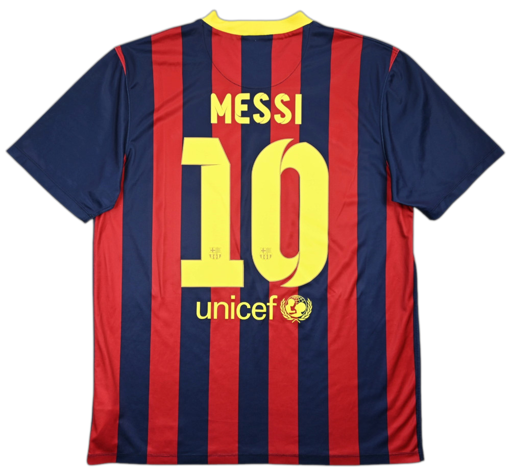 2013-14 FC BARCELONA *MESSI* BASIC KOSZULKA 2XL