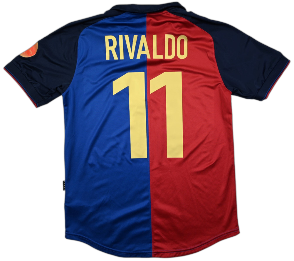 1999-00 BARCELONA *RIVALDO* KOSZULKA XXL