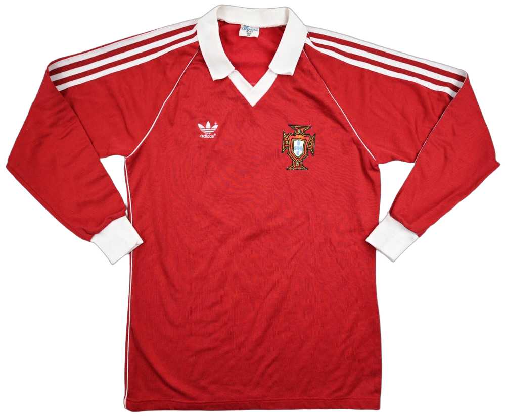 1980-82 PORTUGAL #8 MATCH ISSUE LONGSLEEVE KOSZULKA M