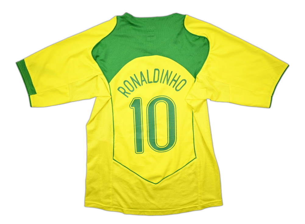 2004-06 BRAZIL *RONALDINHO* KOSZULKA S