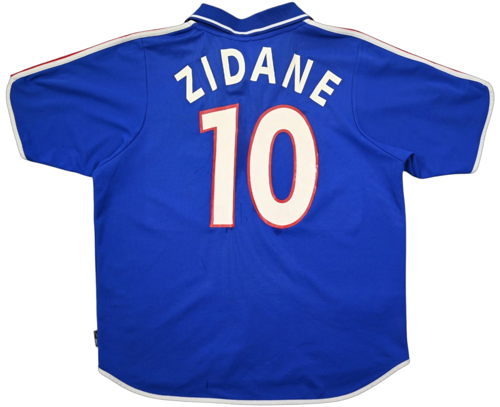 2000-02 FRANCE *ZIDANE* KOSZULKA L