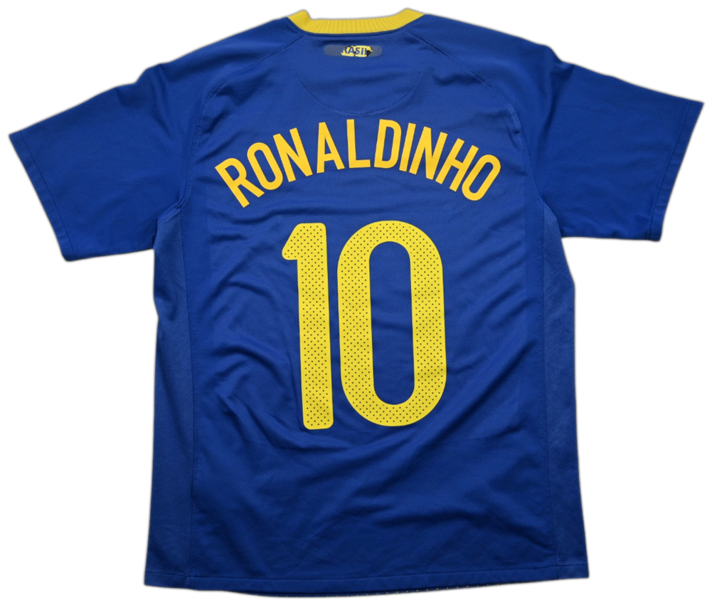 2010-11 BRAZIL *RONALDINHO* KOSZULKA M
