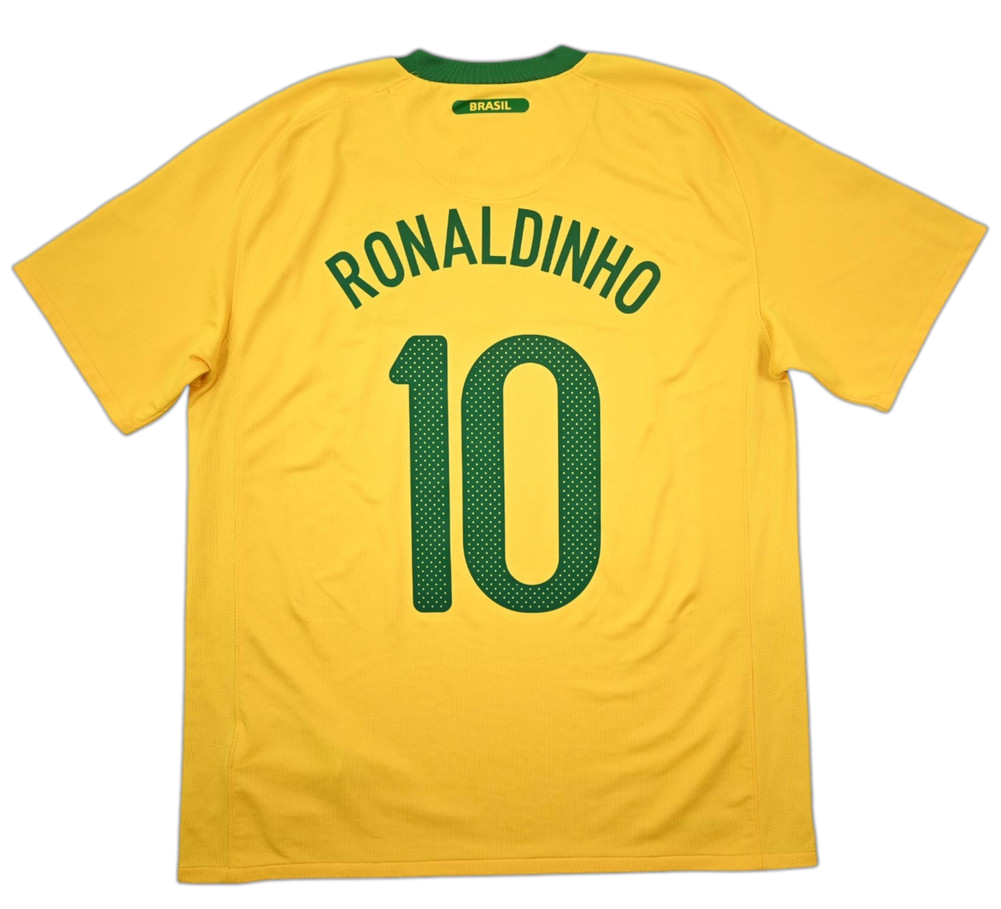 2010-11 BRAZIL *RONALDINHO* KOSZULKA L