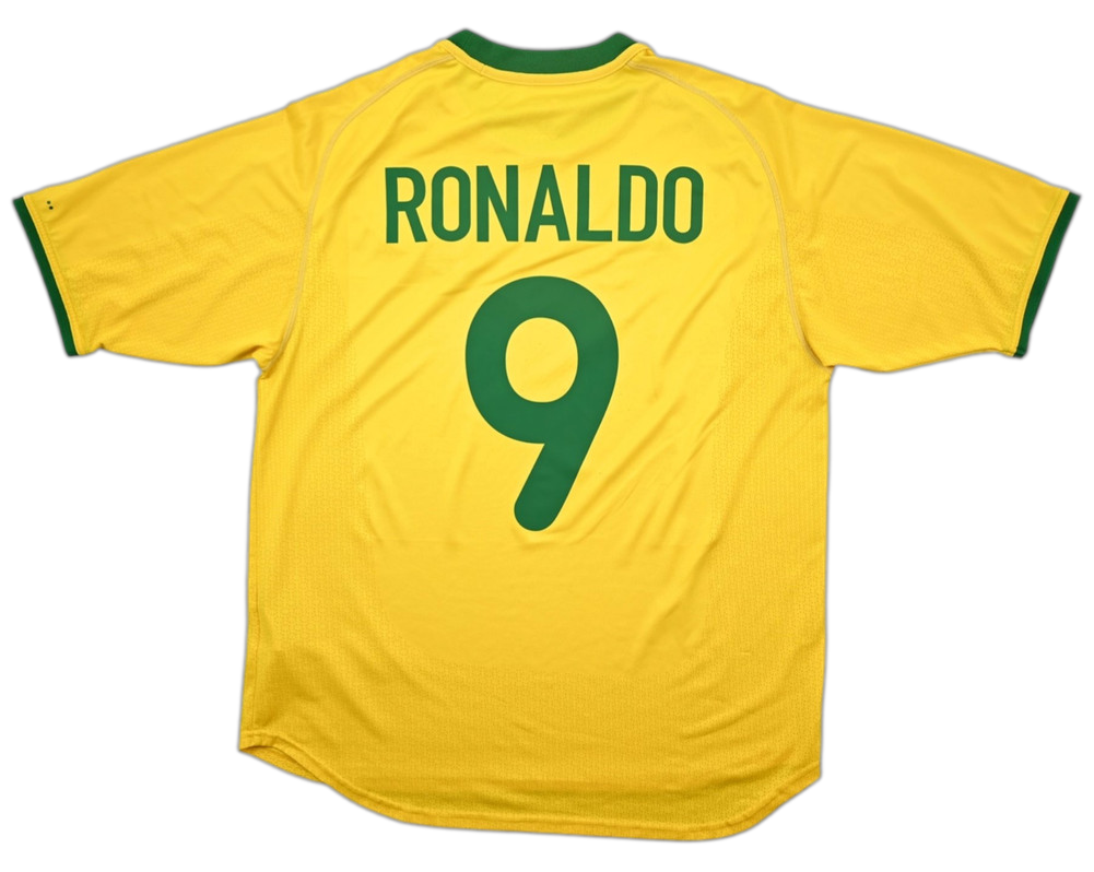 2000-02 BRAZIL *RONALDO* KOSZULKA L