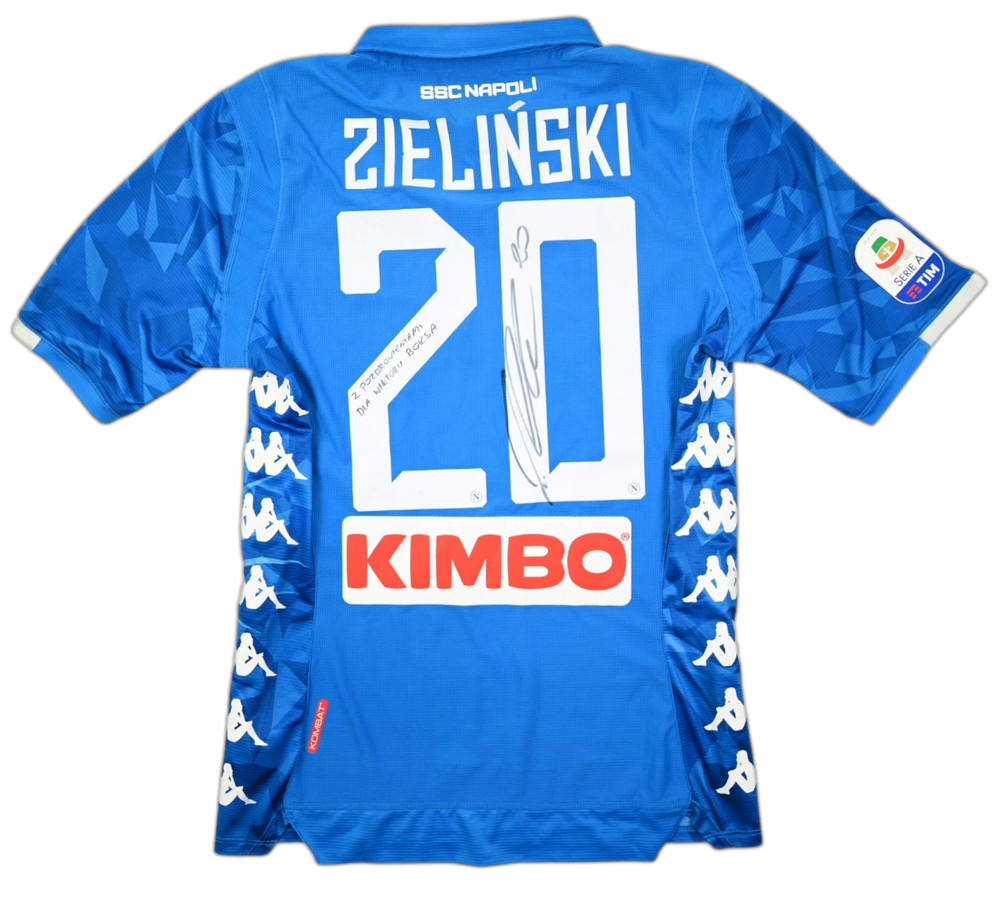 2018-19 NAPOLI *ZIELIŃSKI* PLAYER ISSUE KOSZULKA L